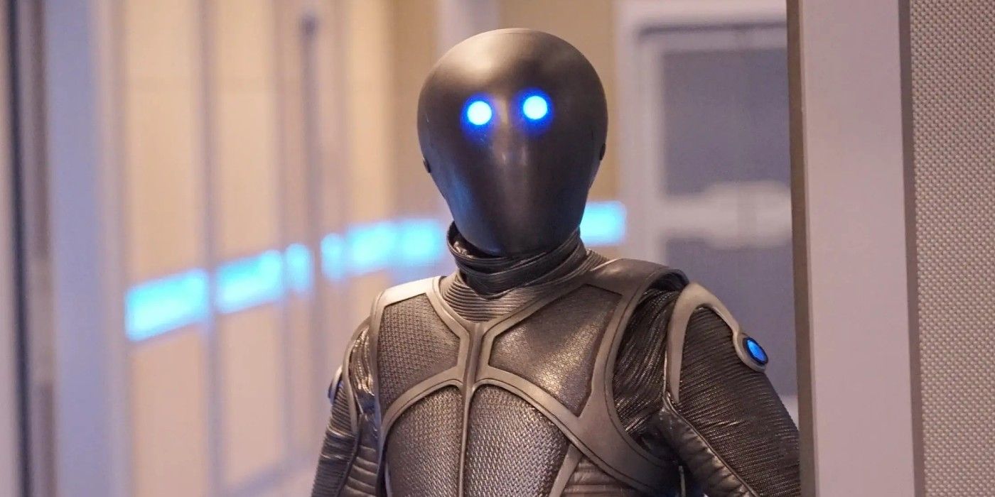 Isaac stares into space in The Orville.
