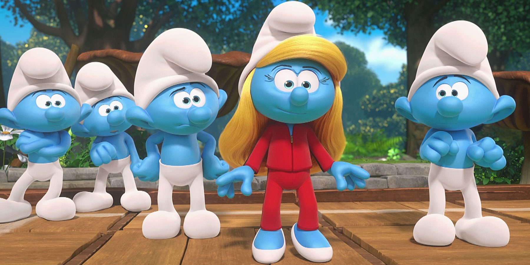 The smurfs deals movie characters