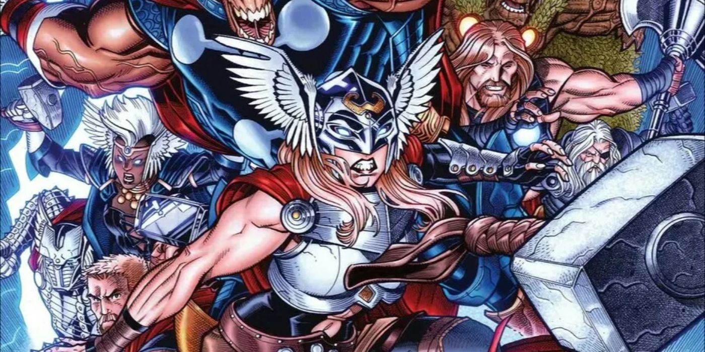 The Thor Corps in Marvel Comic