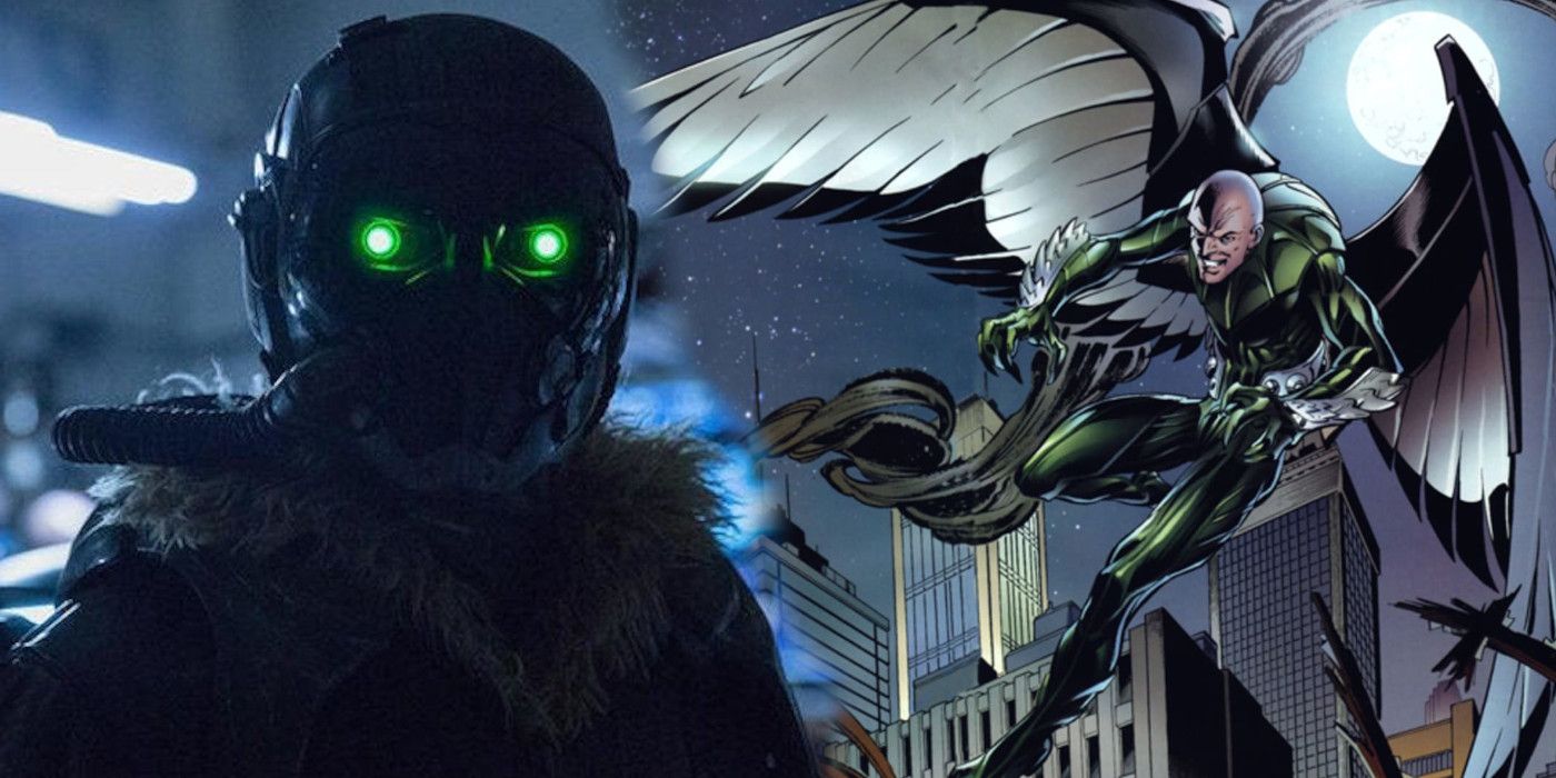 The Vulture from the comics and the MCU