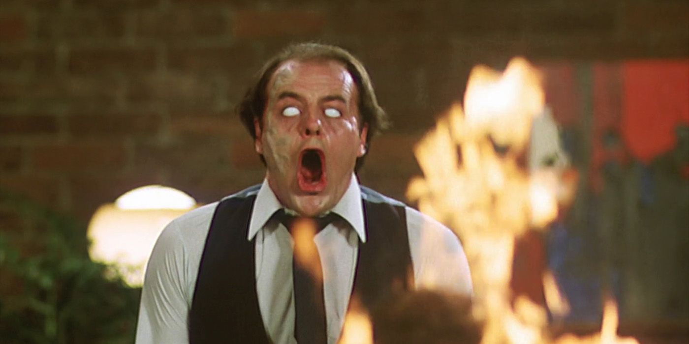 The head explosion scene in Scanners.