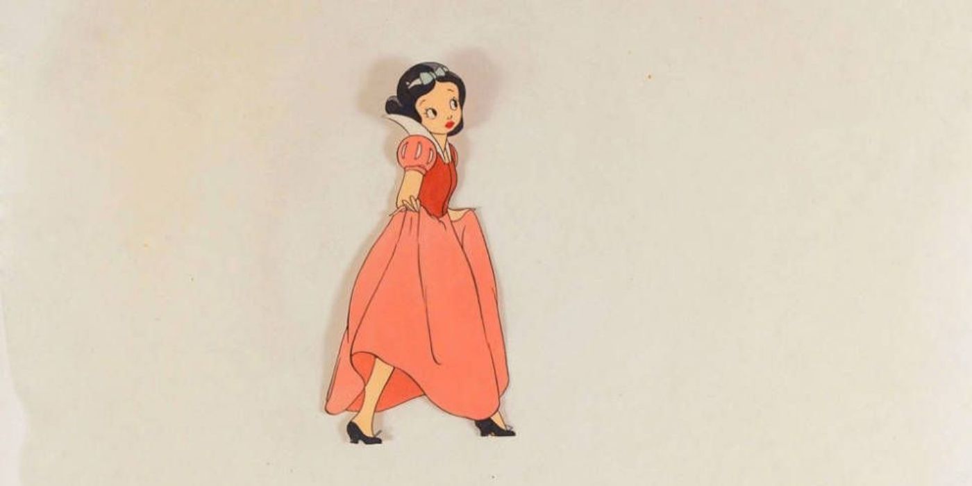 The original Snow White drawing