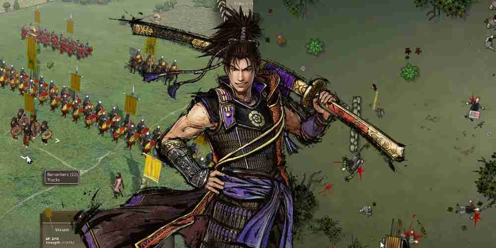 Field of Glory and Mud and Blood appear with Nobunaga from Samurai Warriors.