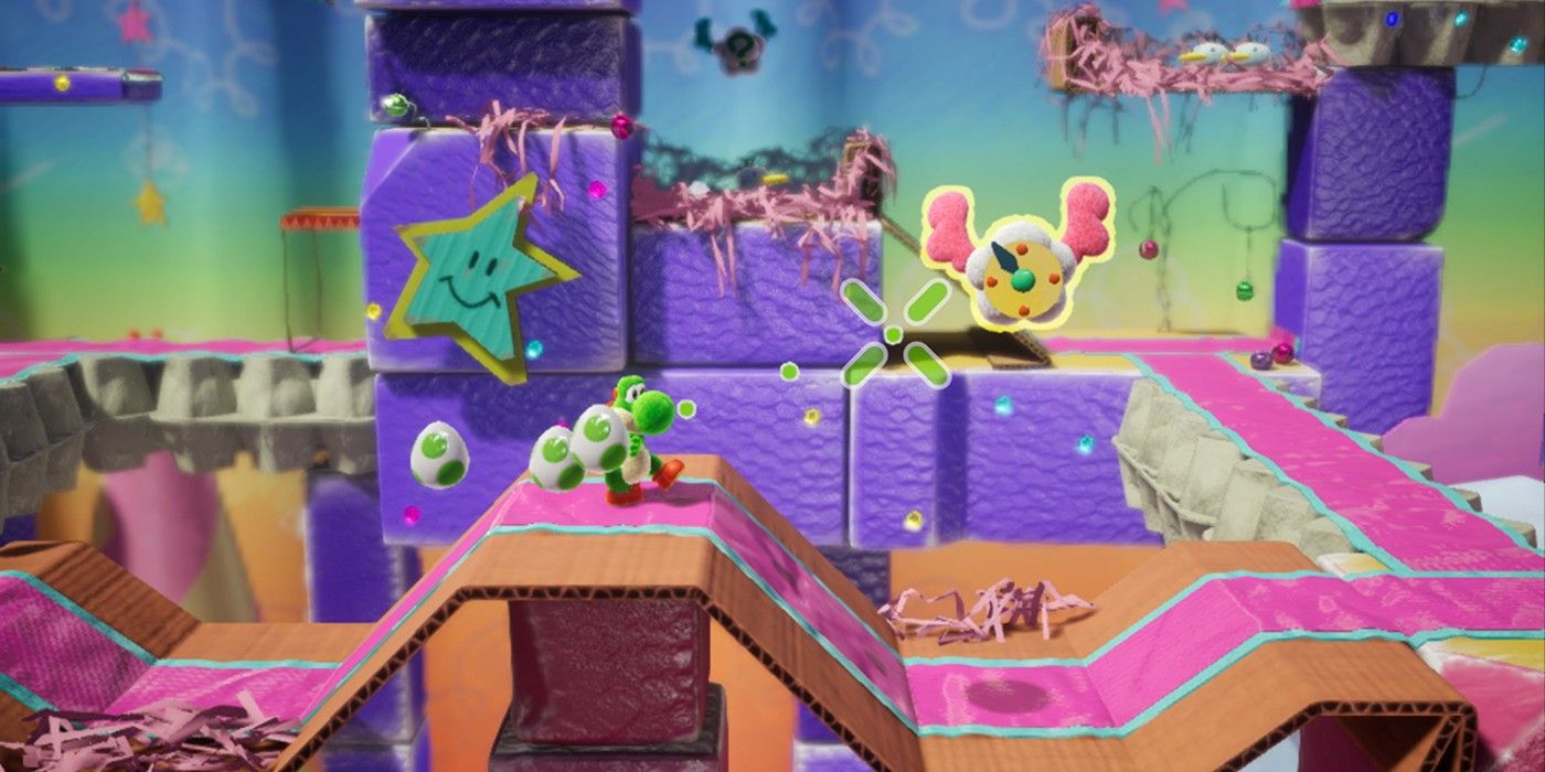 Timed events in Yoshis Crafted World