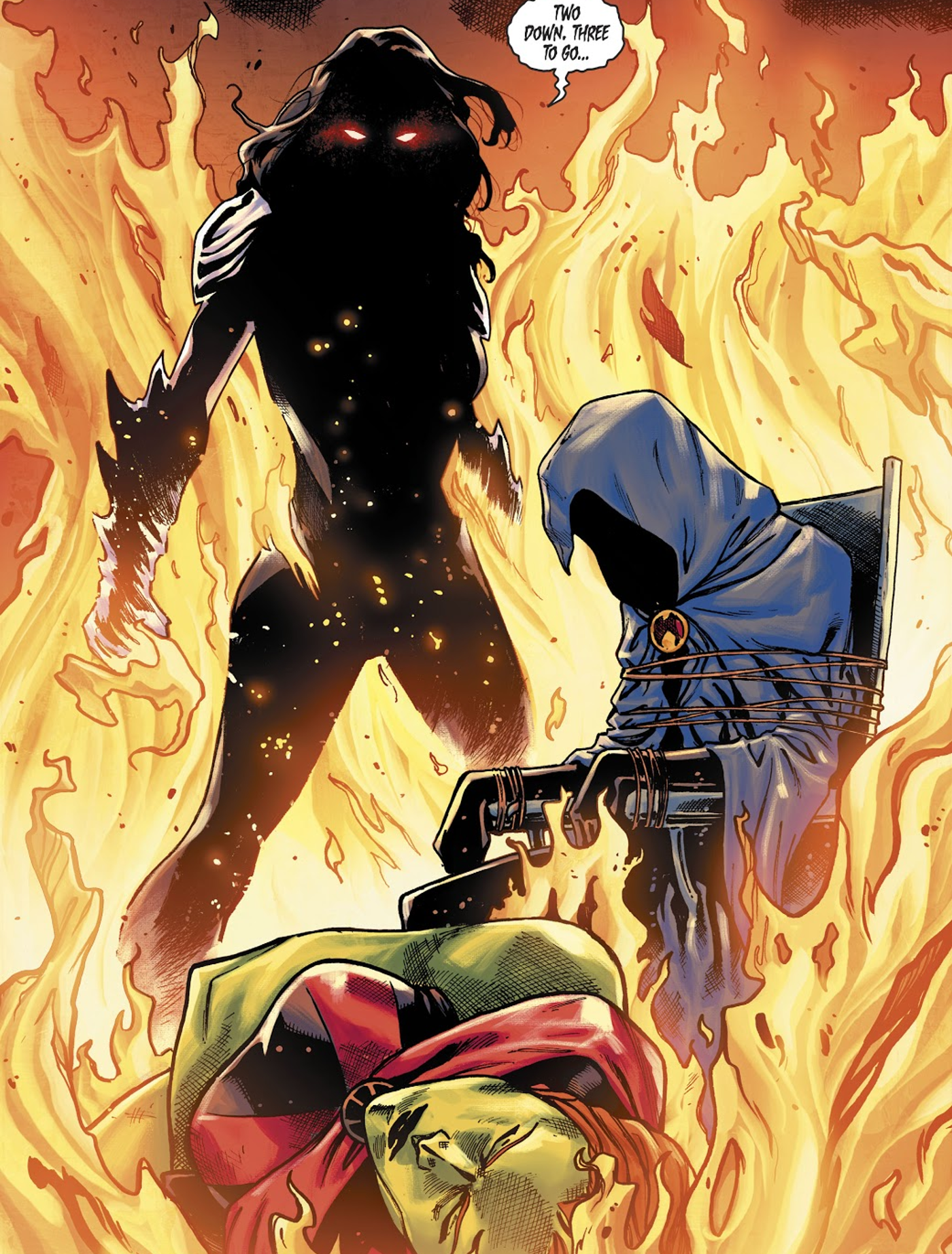 Titans Wonder Girl Donna Trory Raven Miss Martian