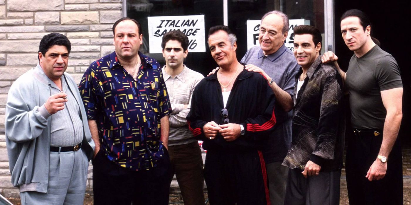 Tony Soprano and his crew.