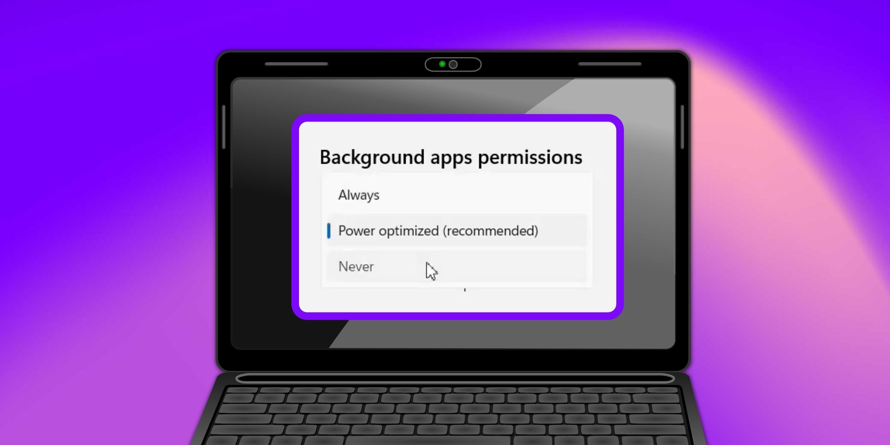 should i turn off background apps windows 11