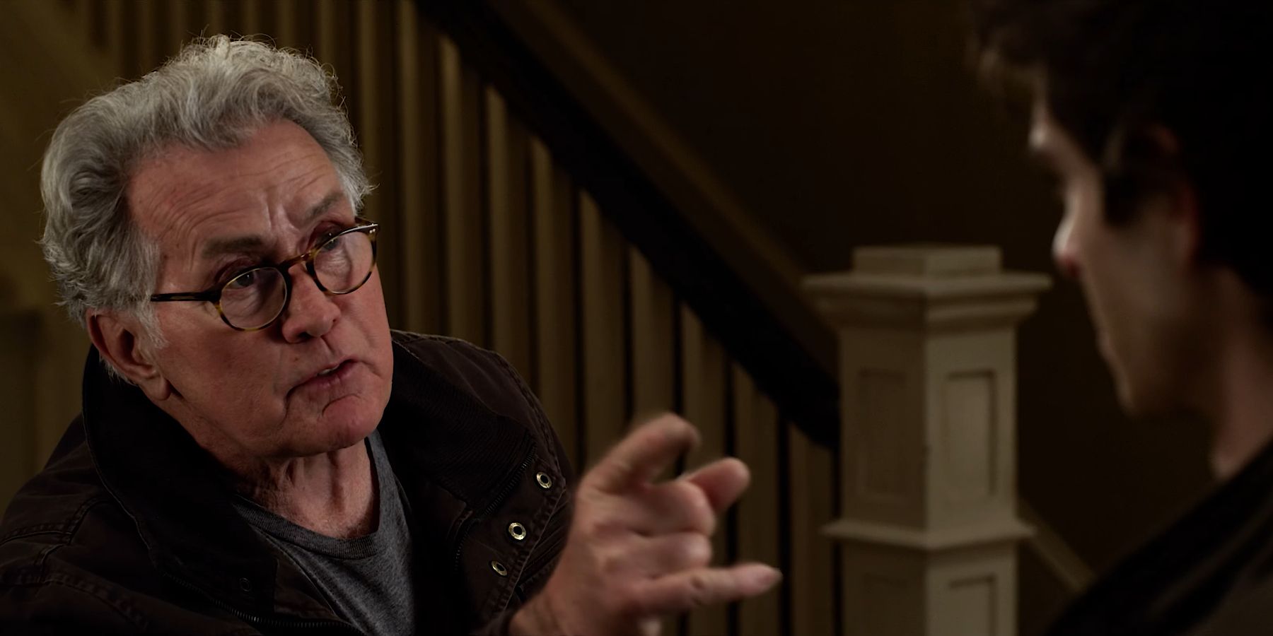Uncle Ben teaching Peter Parker about responsibility in The Amazing Spider-Man