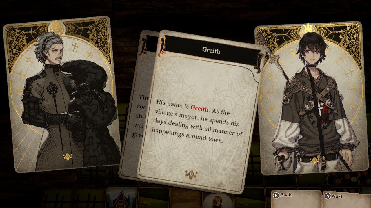 Voice of Cards Forsaken Maiden Dialogue