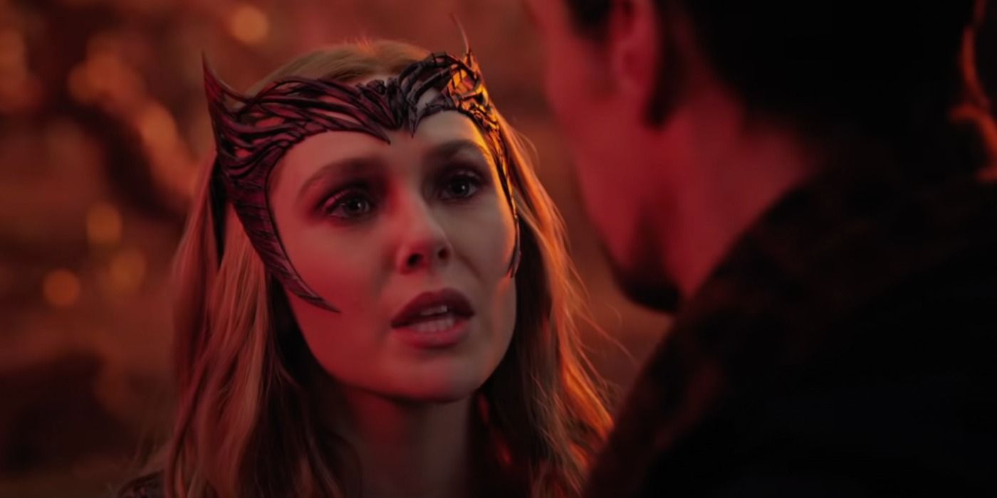 Wanda confronts Doctor Strange in Doctor Strange In The Multiverse of Madness.