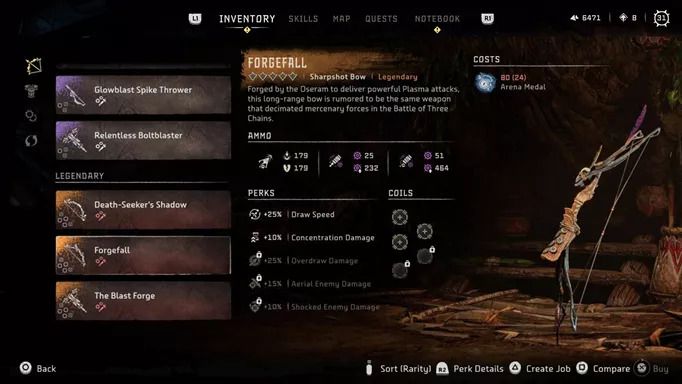 Sharpshot Bow (The Forgefall) in Horizon Forbidden West