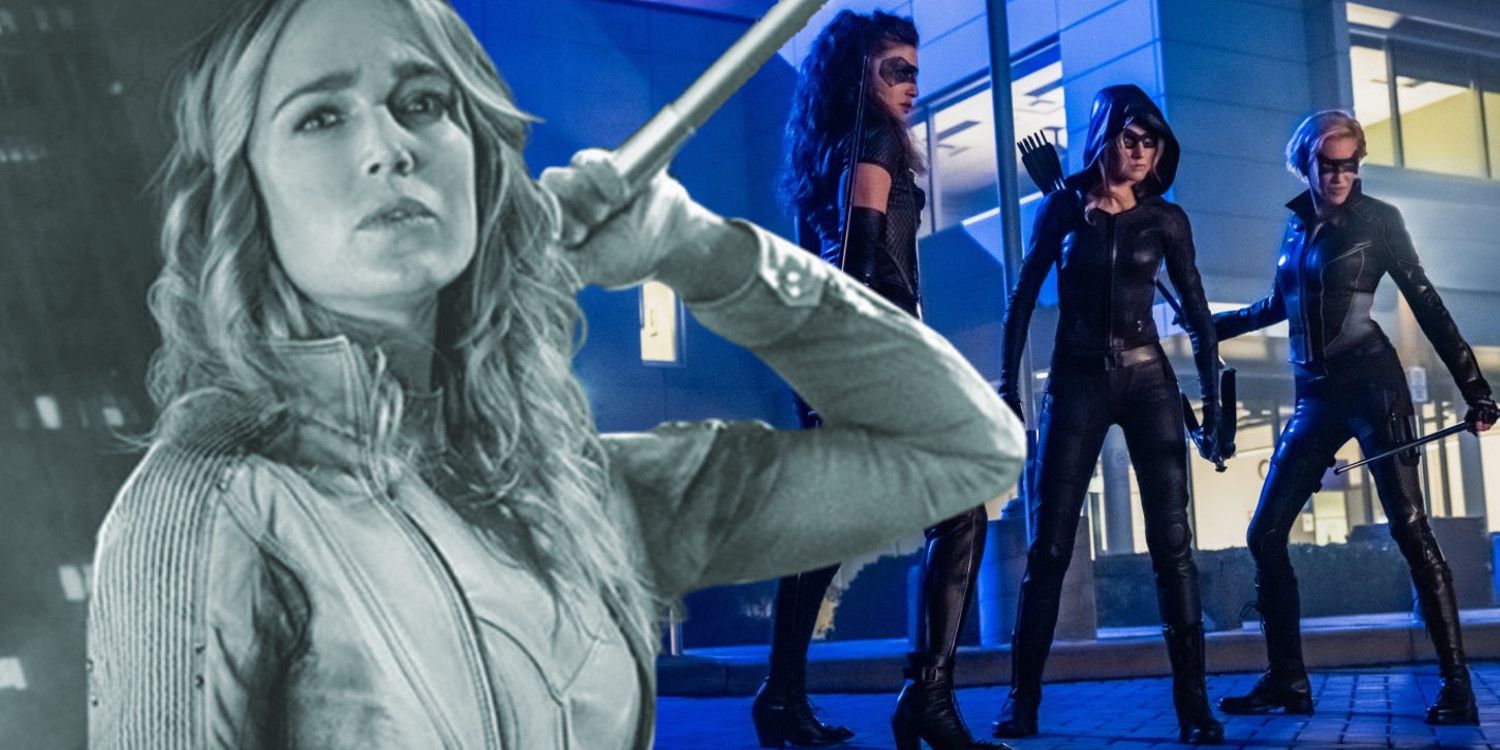 White Canary Arrowverse Green Arrow and the Canaries