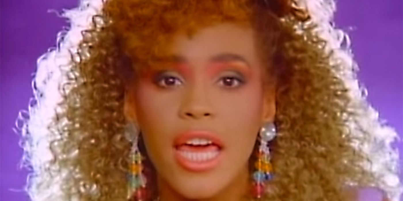 Whitney Houston in the I Wanna Dance With Somebody music video