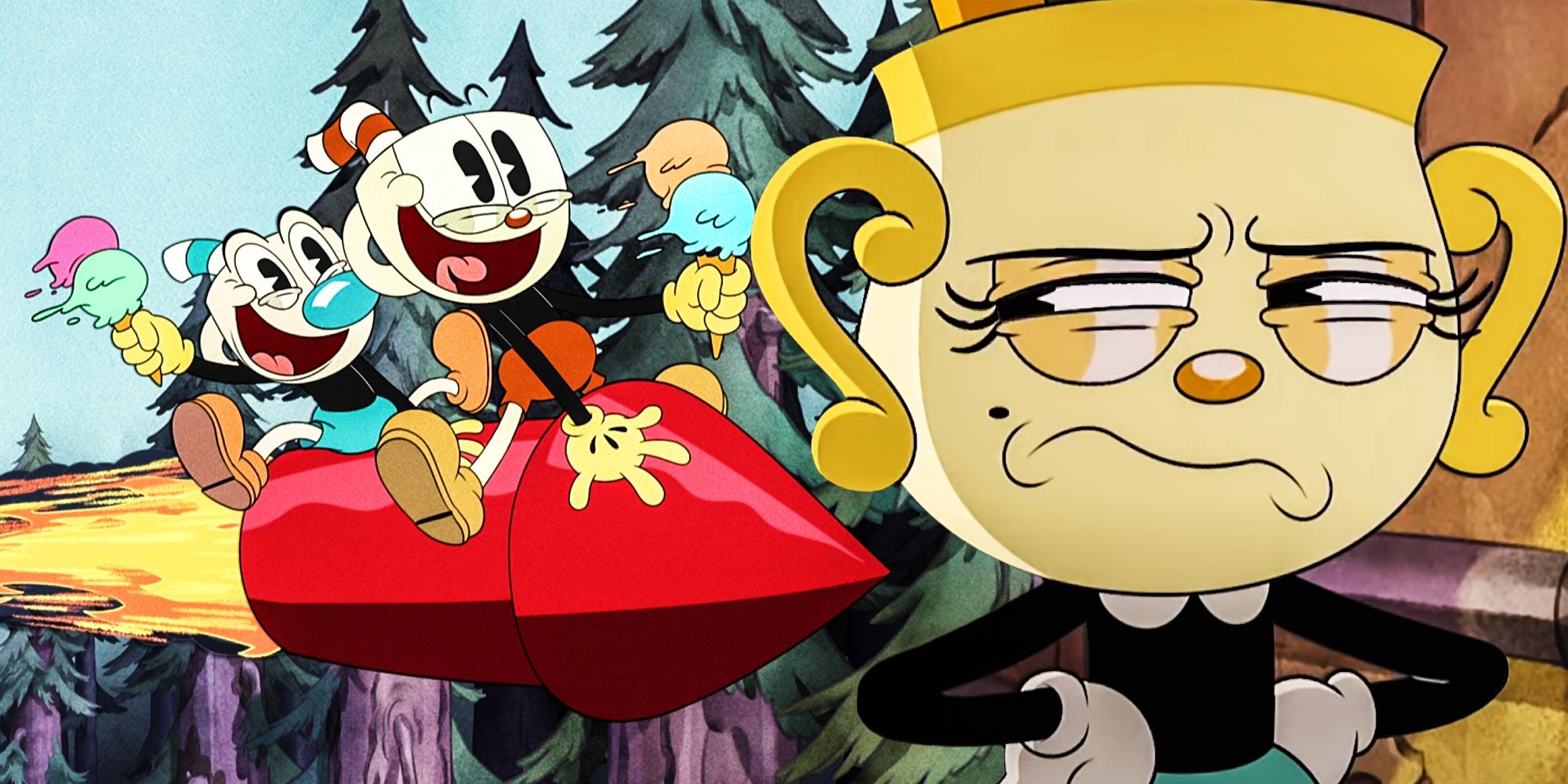 The Cuphead Show!' on Netflix animation style, explained - Los