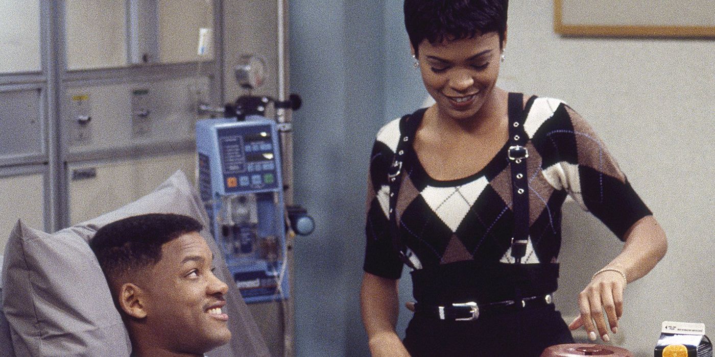 Will in hospital while Lisa helps on Fresh Prince of Bel Air