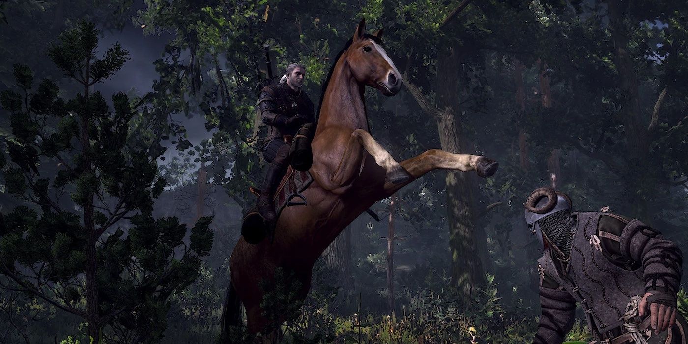 Witcher 3's Roach makes traversal faster
