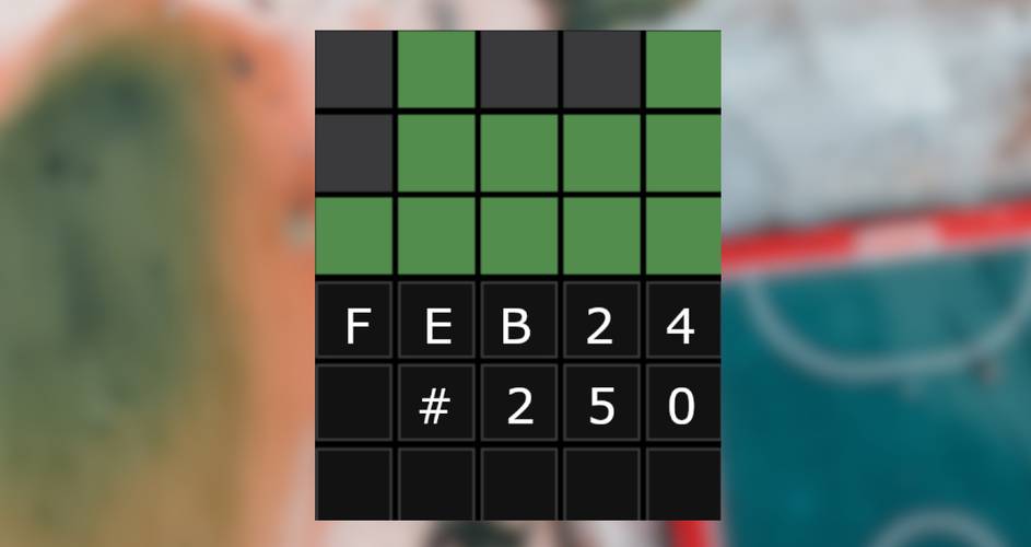 Wordle 250: February 24, 2022 Answer | Screen Rant