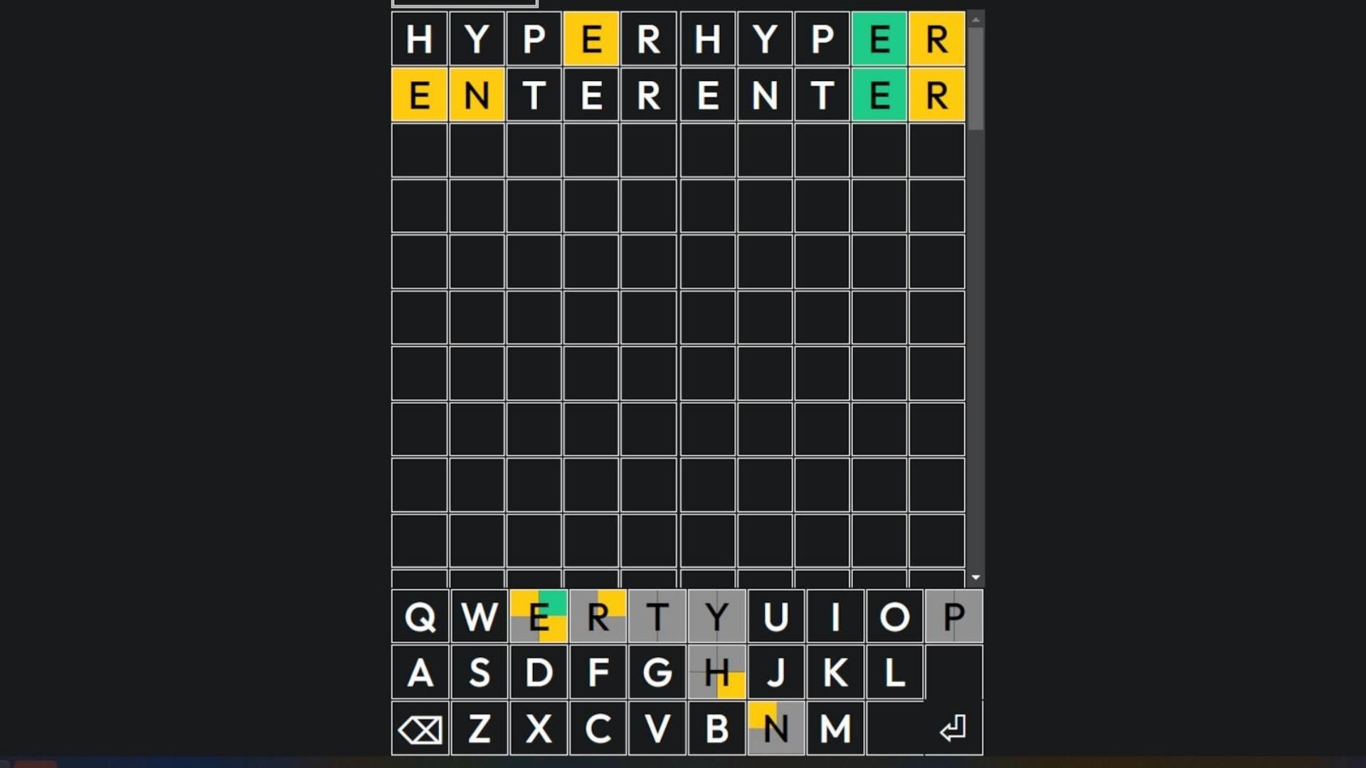 Wordle clone Octordle has players guessing eight puzzles at once.
