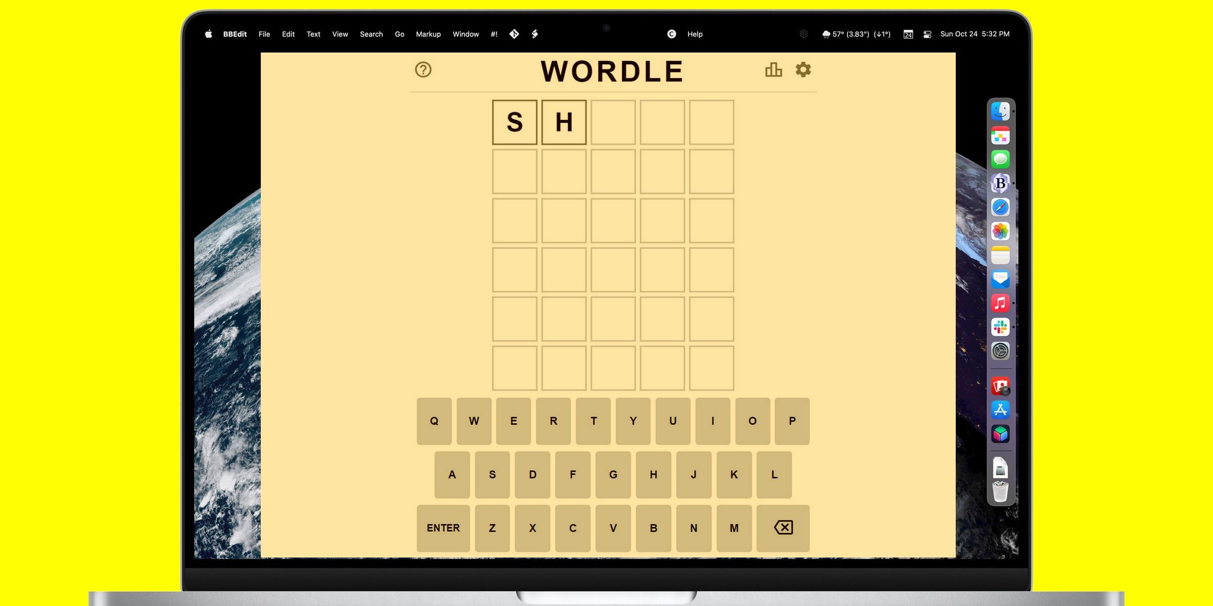 Wordle game keep offline.