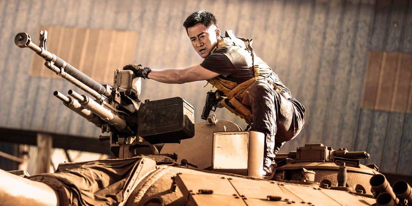 Wu Jing in Wolf Warrior 2
