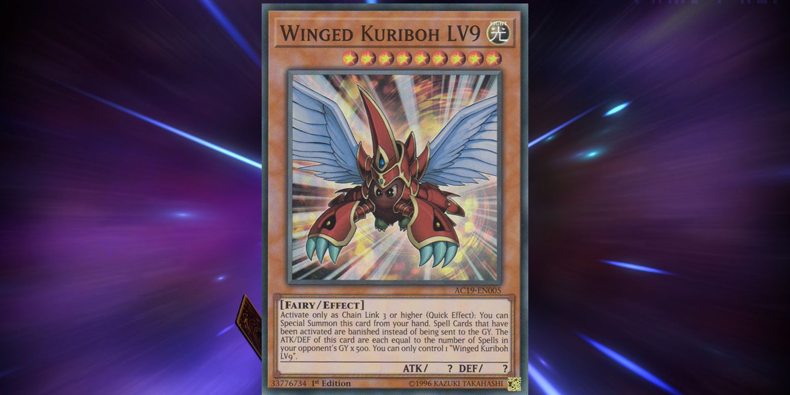 Winged Kuriboh LV9 has great offensive potential in Yu-Gi-Oh! Master Duel.