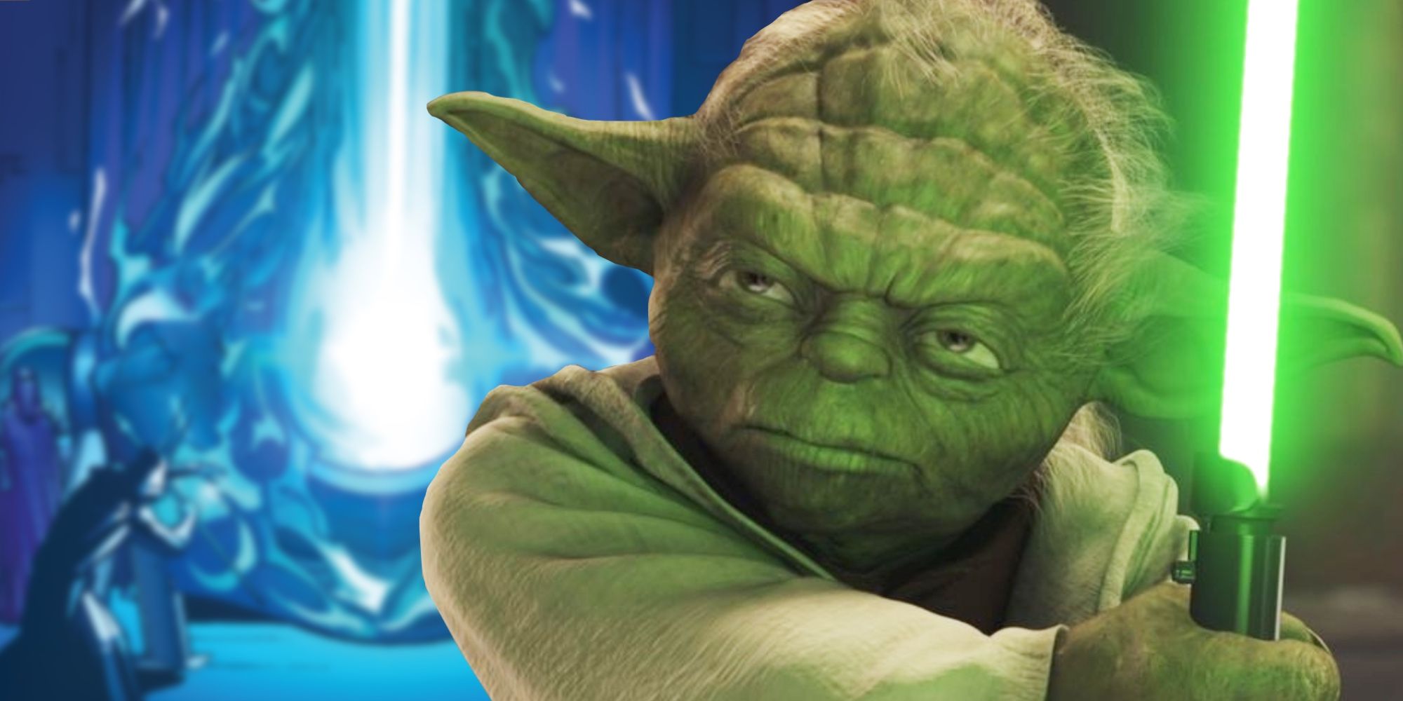 Rastløs konservativ drivende Star Wars Fixes Boba Fett's Yoda Lightsaber Plot Hole