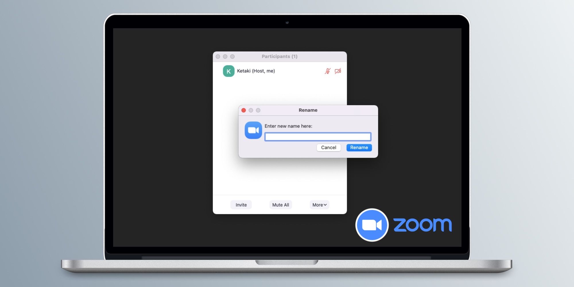 How To Change Zoom User Name Before & During A Meeting