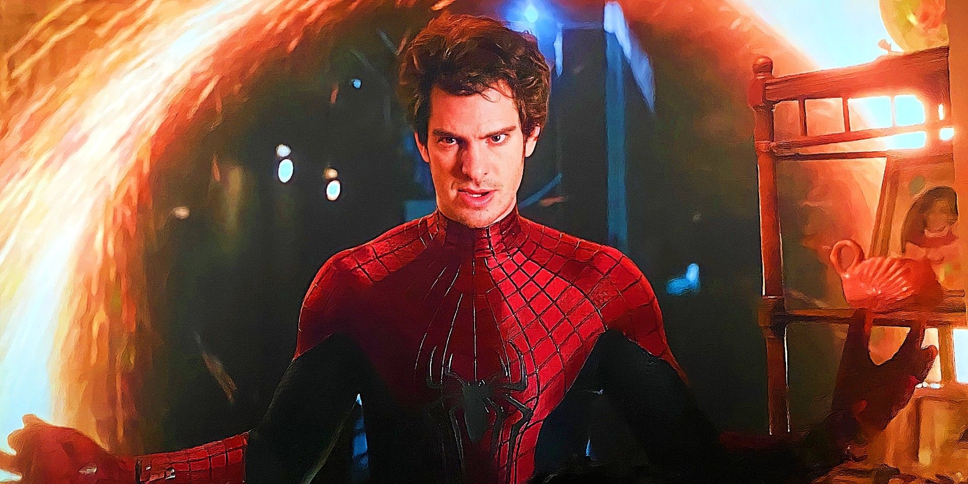andrew garfield as spider-man in no way home