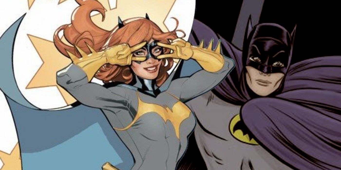 Batgirl Channels Adam West in New Fan Art