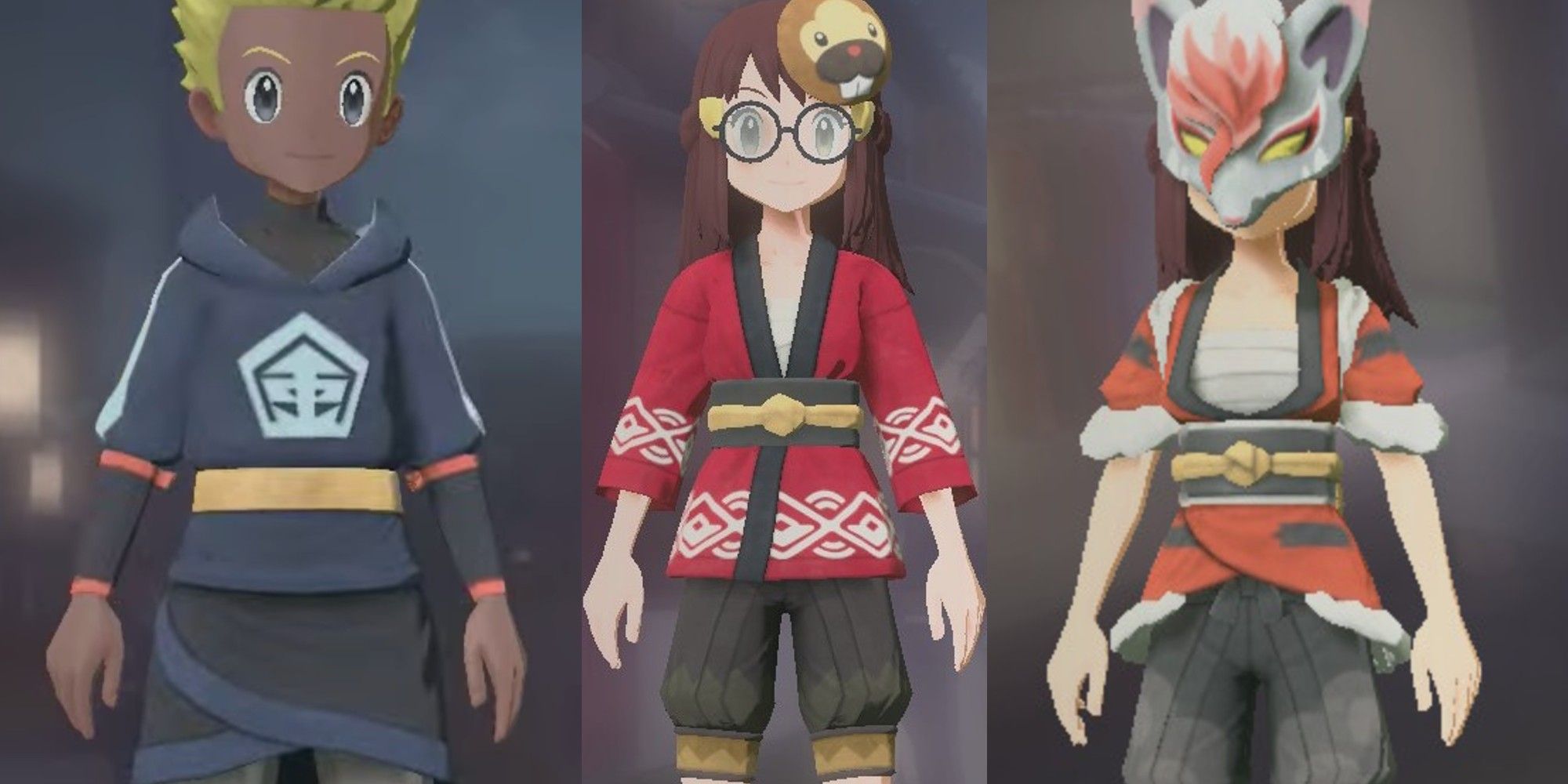 Pokémon GO - Pokémon Legends: Arceus Main Characters' Outfits Avatar Items  