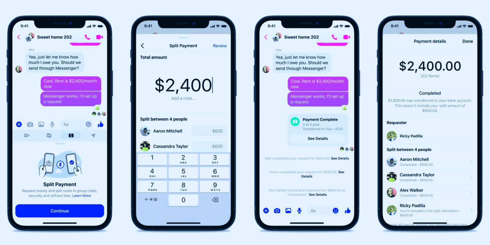 Facebook Messenger: How To Split A Bill With Friends