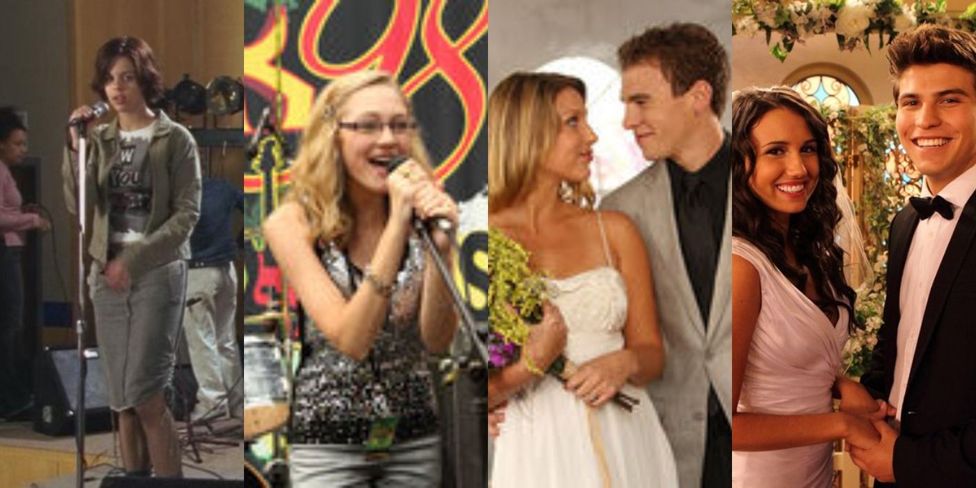 Collage of recycled plotlines in Degrassi.