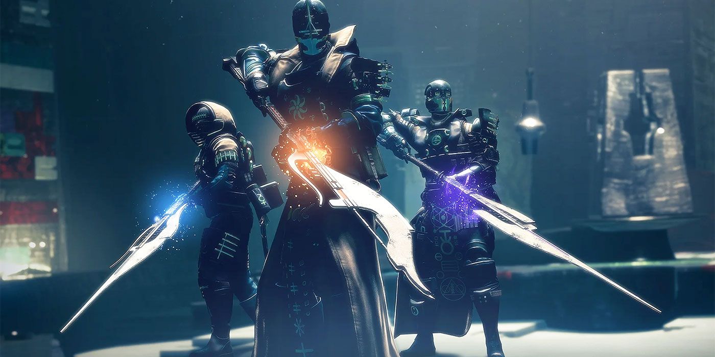 Destiny 2 characters holding blades