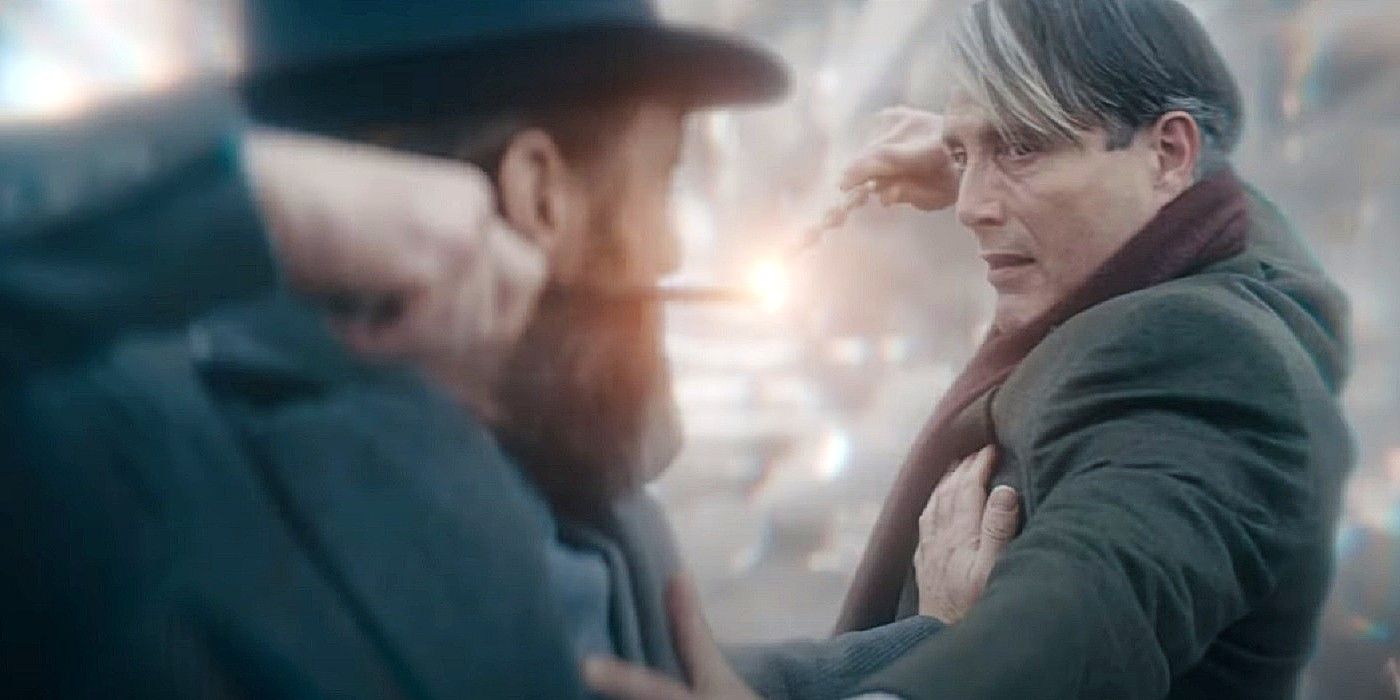 fantastic beasts 3 dumbledore grindelwald fight