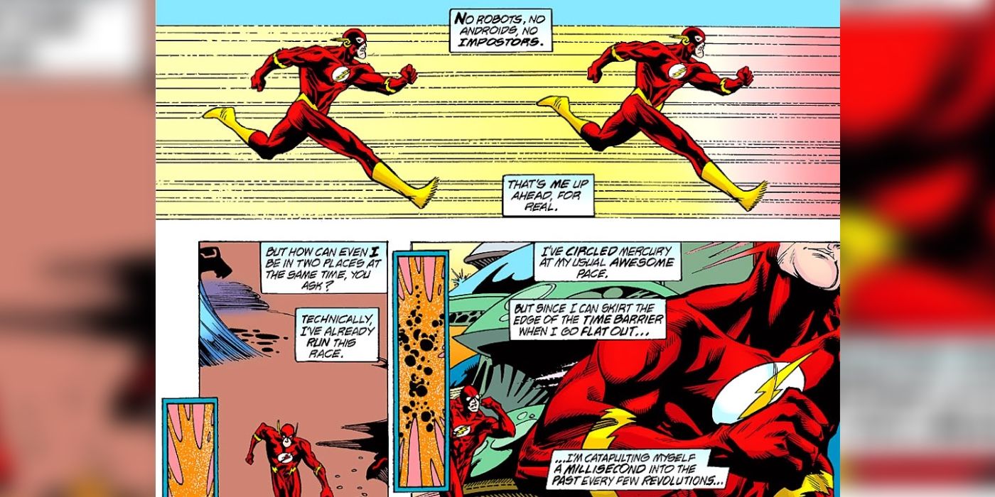 Forget Superman: Flash Is So Fast, He Can Beat HIMSELF In a Race