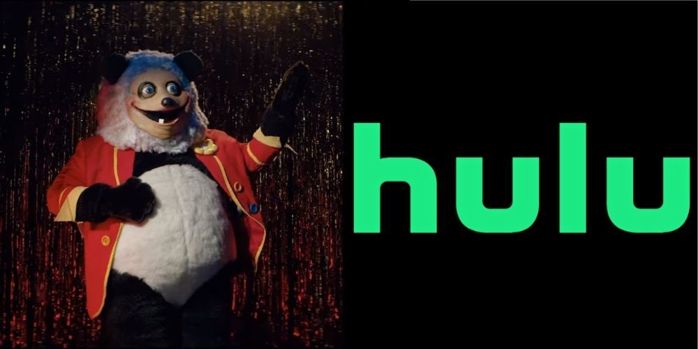 The seemingly innocent robot in Hulu's 'The Hug' stands awaiting a visit from children