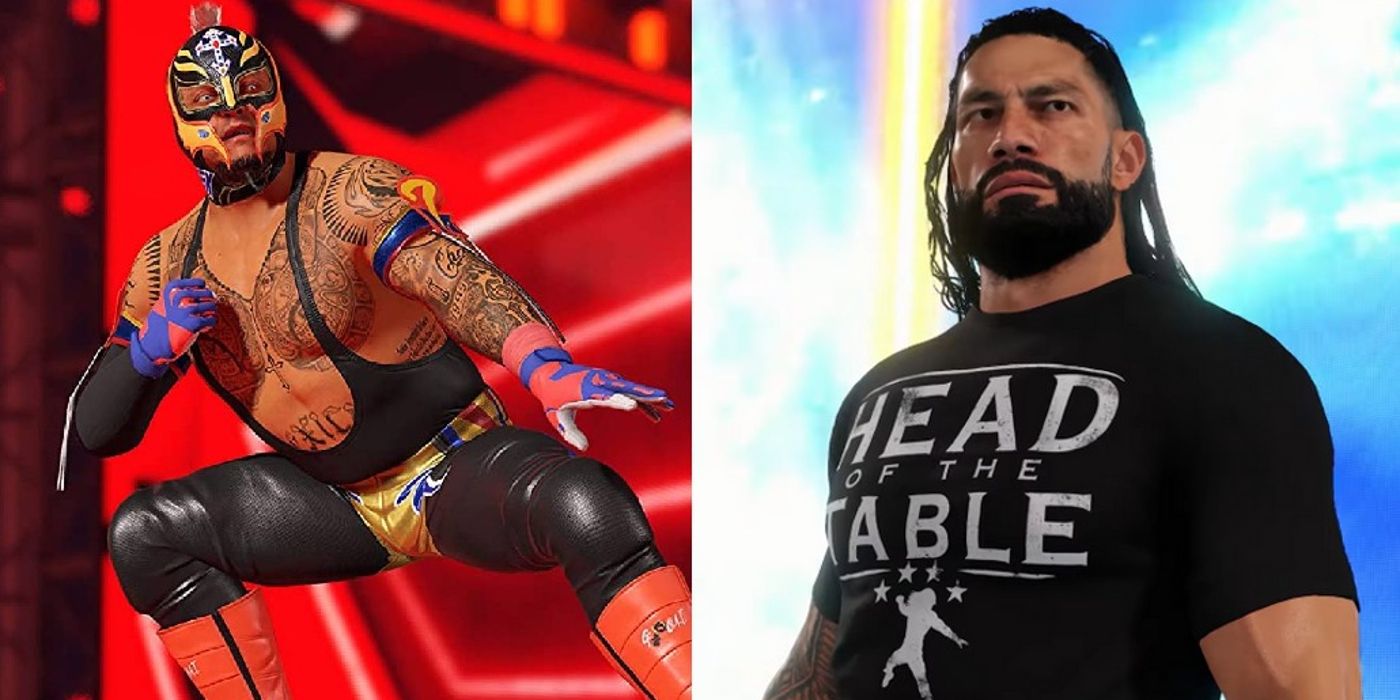 What is the rating of Superstars on the WWE 2K22 roster?