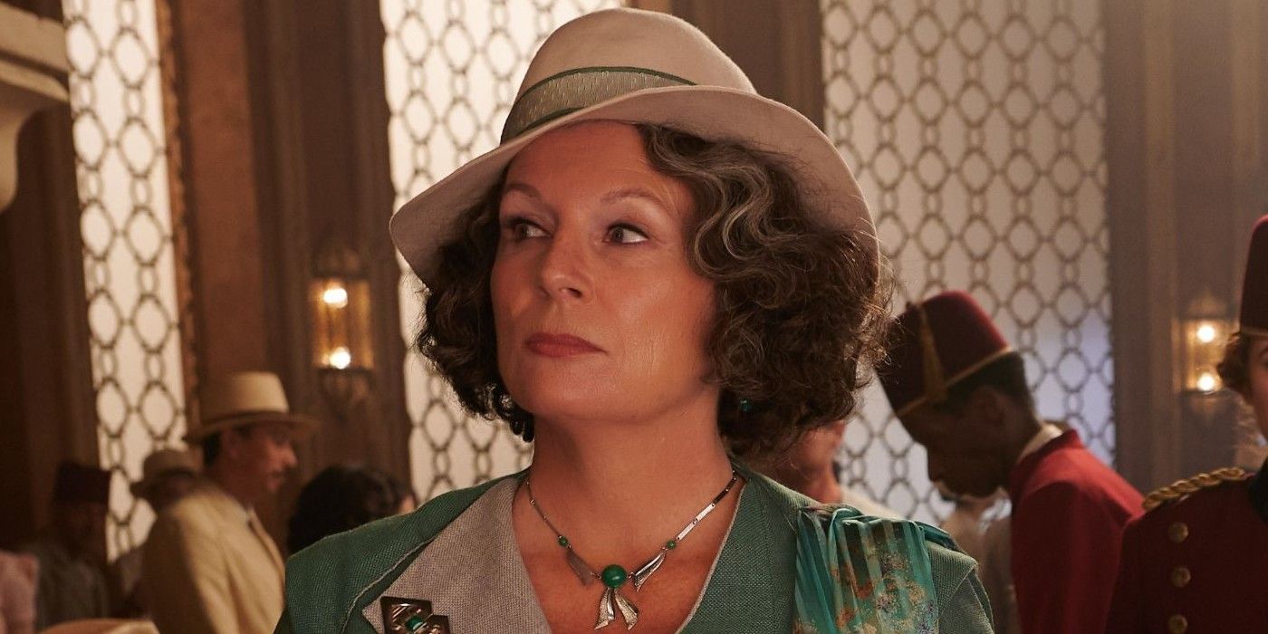 jennifer saunders as marie in death on the nile 2022