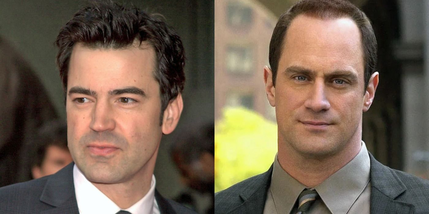 Split image of Ron Livingston and Christopher Meloni for Small Hours.