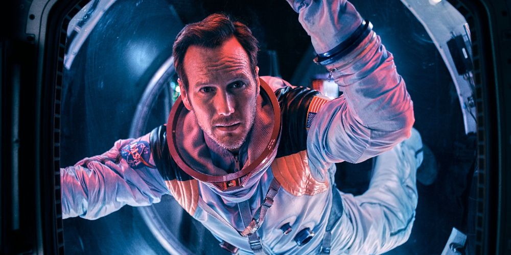 Brian floats in a space suit in Moonfall