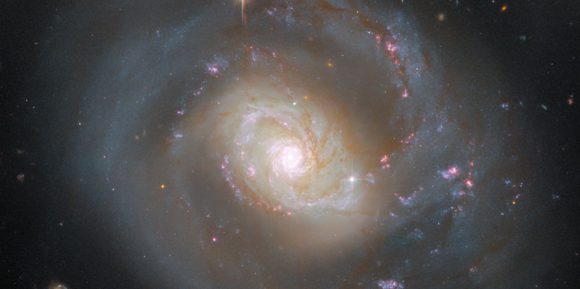 Hubble photo of galaxy pair Arp 298