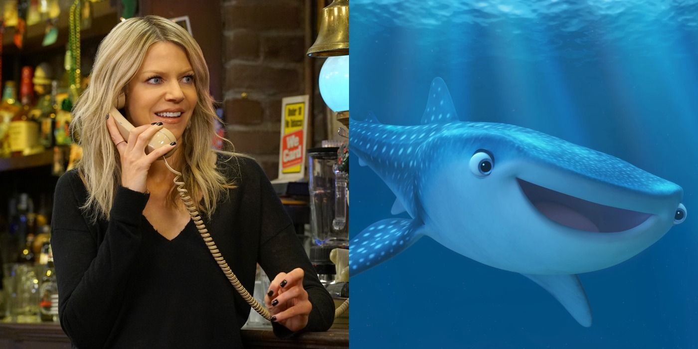 Split image of Dee, and Destiny from Finding Dory - Disney and It&rsquo;s Always Sunny in Philadelphia