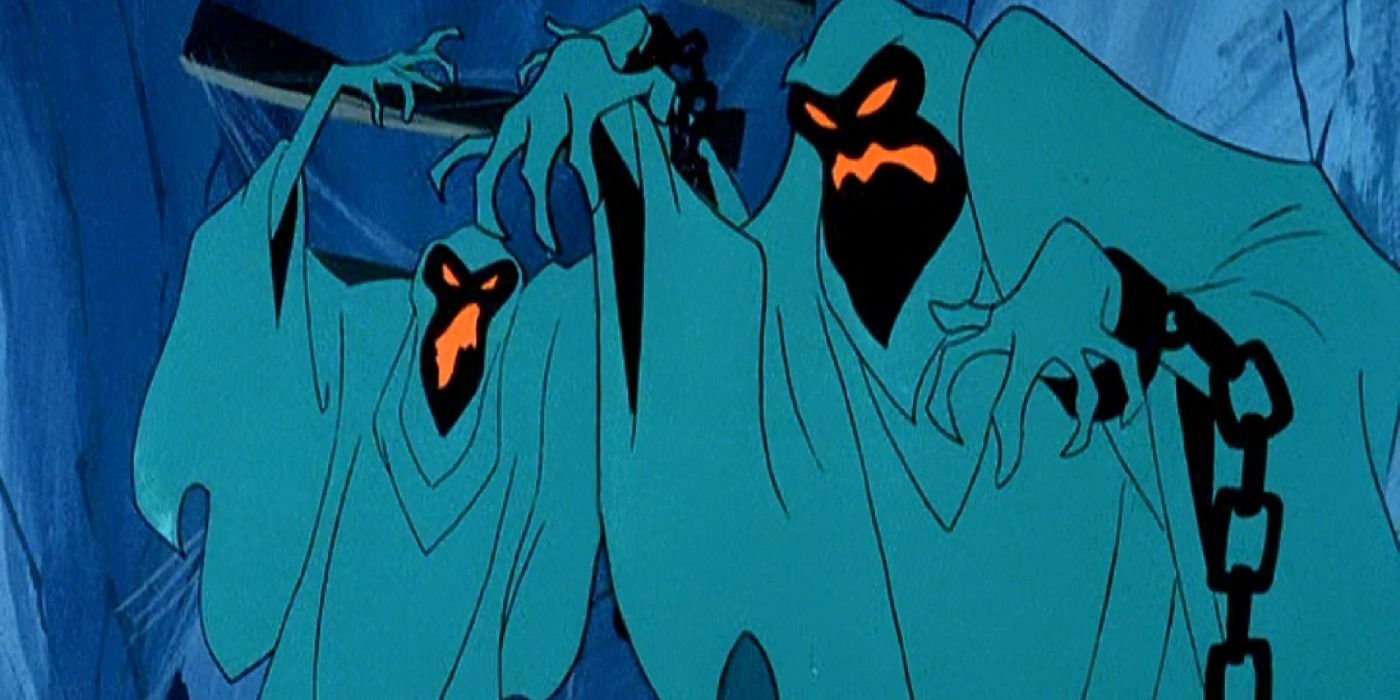 The Phantom Shadows laughing in Scooby Doo