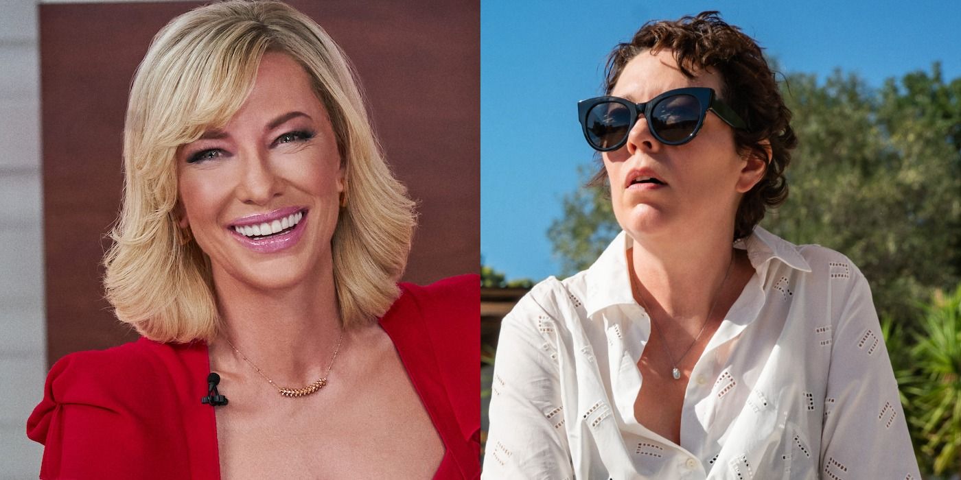 Split image of Cate Blanchett in Don’t Look Up and Olivia Colman in The Lost Daughter