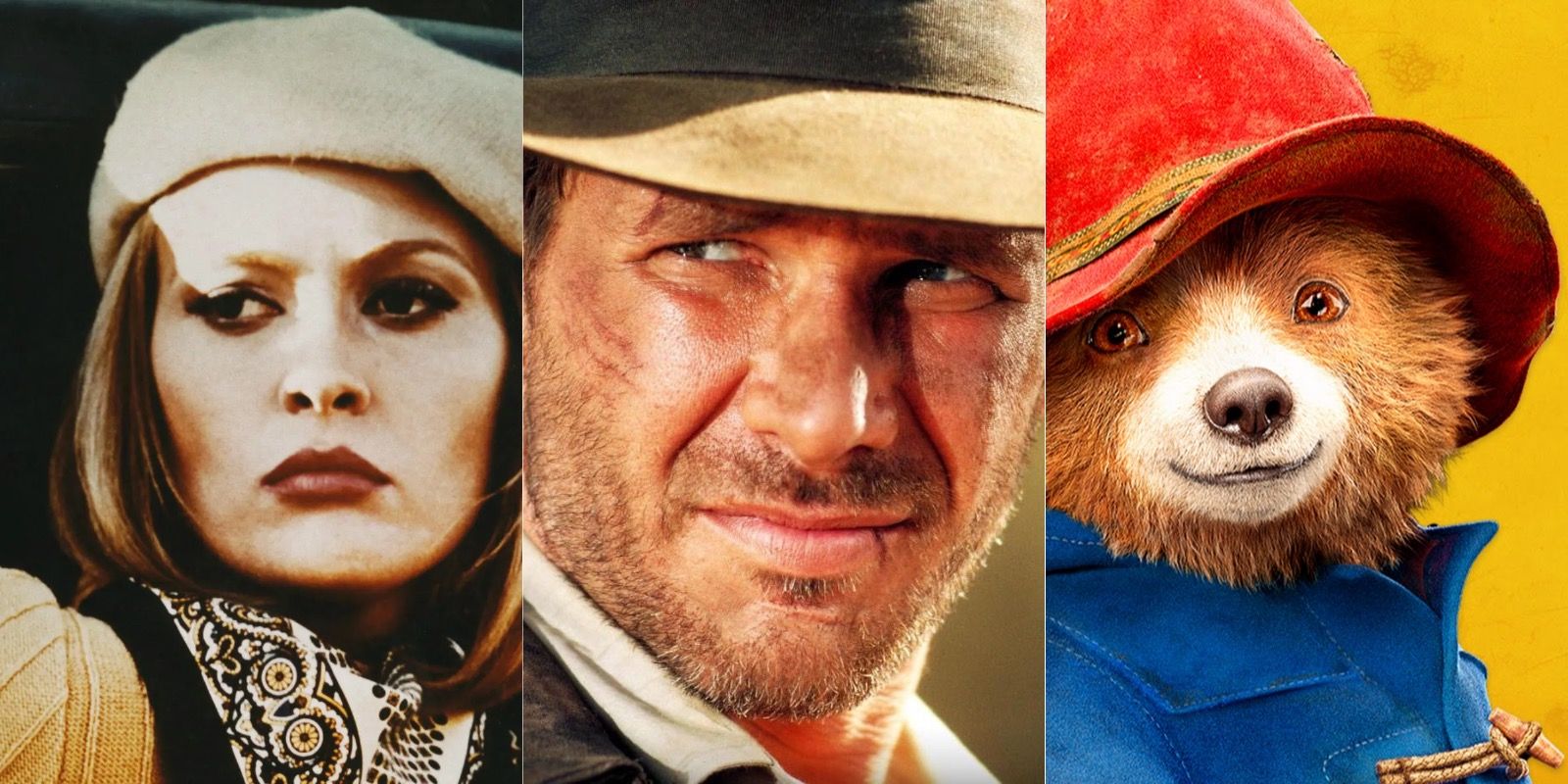 Split image of Bonnie, Indiana Jones and Paddington