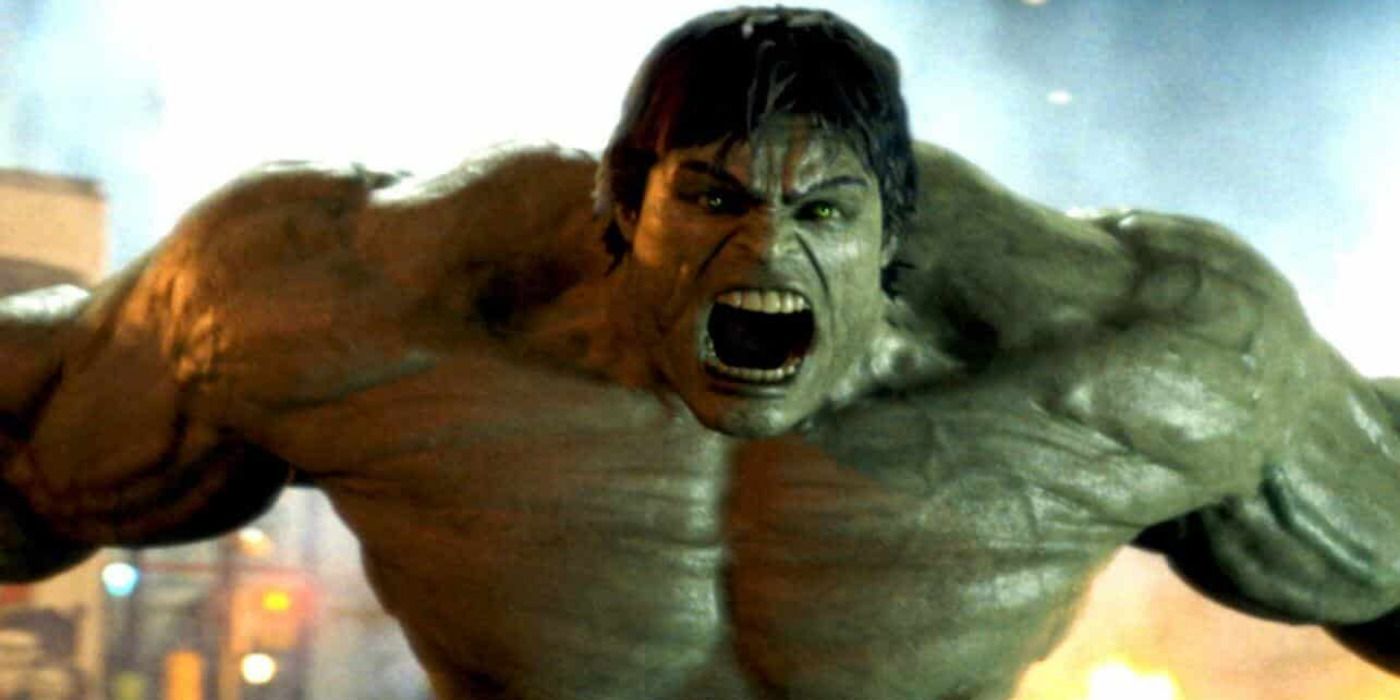 Edward Nortion's Hulk roars in The Incredible Hulk
