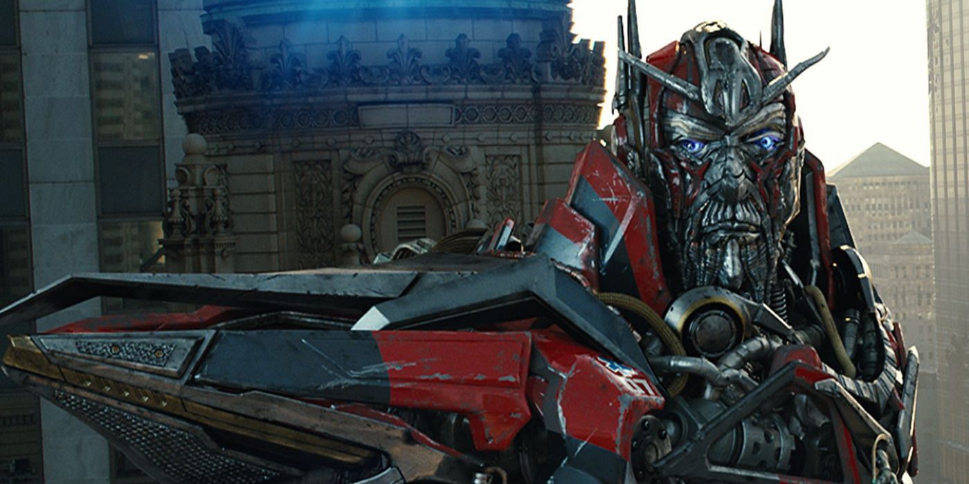 Sentinel Prime in the Transformers movies.