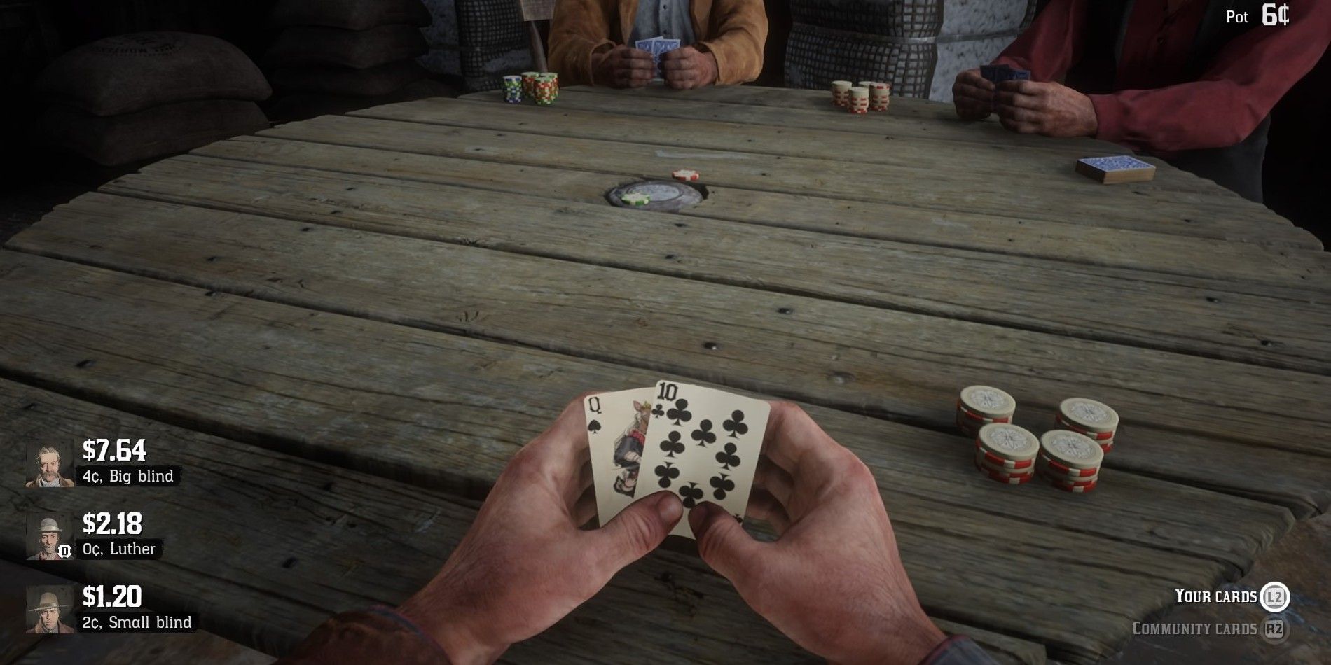 Learning the poker hands of RDR 2 is the first step towards victory.
