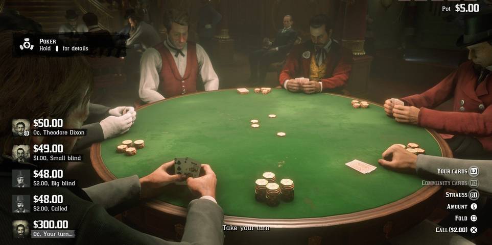 Rdr2 Poker Game Guide How To Play Win Screen Rant Rdr2 Poker Game Guide How To Play Win Screen Rant