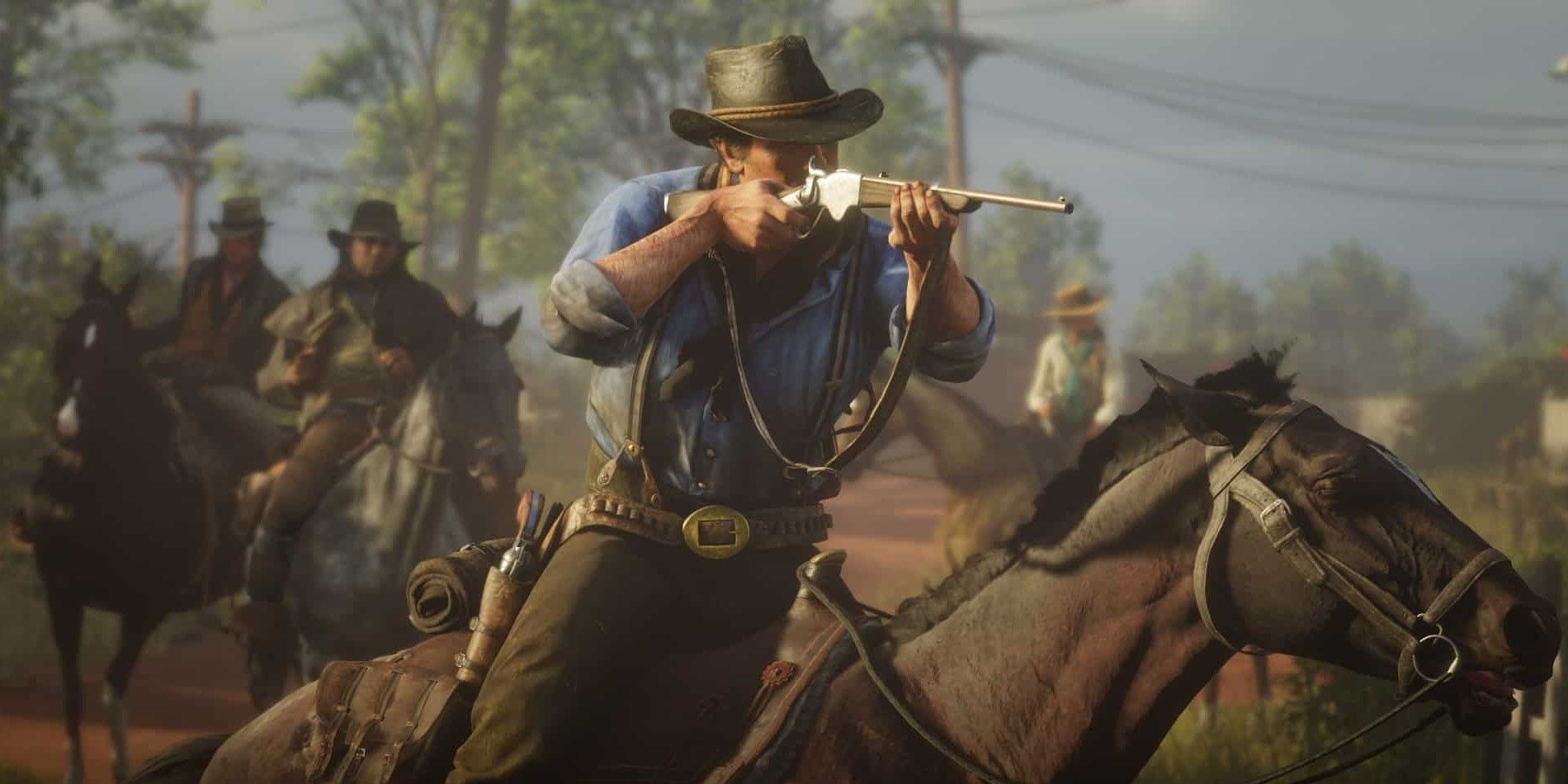 GTA 6's protagonist should keep weapons in their car like Arthur on his horse.